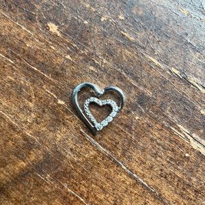 Double Heart Kay Jewelers Pendant